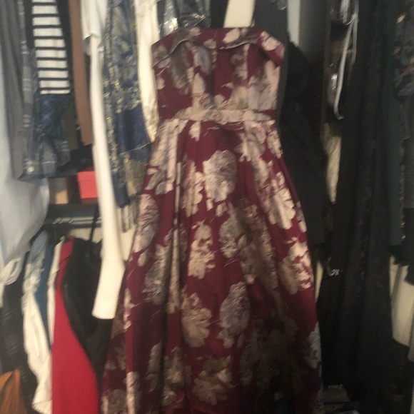 SOLD Strapless high low gown! - Picture 4 of 4